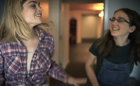 Cailyn in the Hoop Home Camera commercial.