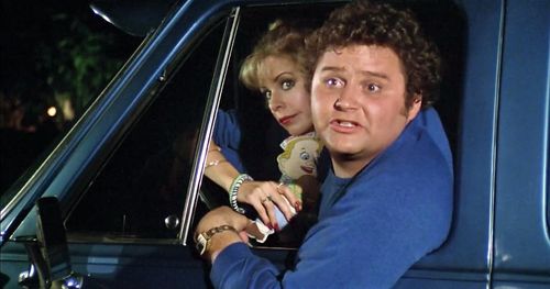 Patricia Alice Albrecht and Stephen Furst in Midnight Madness (1980)