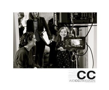 Audrey Wise Alvarez on set of CC