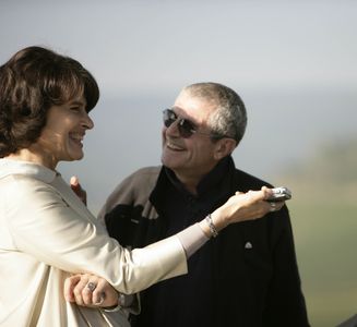 Fanny Ardant and Claude Lelouch in Roman de gare (2007)