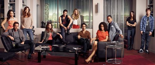 Ashley Holliday Tavares, Jama Williamson, Robert Adamson, Brittany Underwood, Melissa Ordway, Cody Anthony, and Brandon 