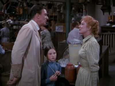 Greer Garson, Walter Pidgeon, and Donna Corcoran in Scandal at Scourie (1953)