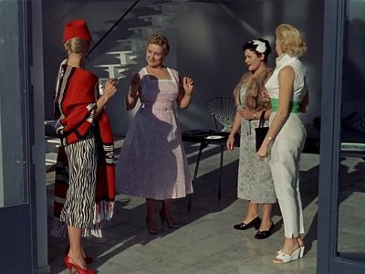 Adelaide Danieli, Dominique Marie, and Adrienne Servantie in Mon Oncle (1958)