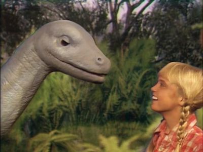 Kathy Coleman and The Krofft Puppets in Land of the Lost (1974)