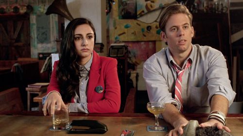Roxy Shabestari with Grant O'Connell in Kidadults