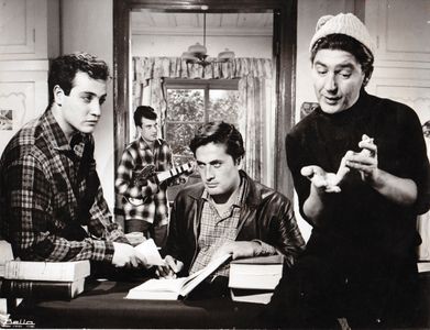 Cüneyt Arkin, Semih Sezerli, and Gürel Ünlüsoy in We Are Not Alone (1964)