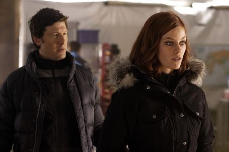 Ari Cohen and Cassidy Freeman in Smallville (2001)