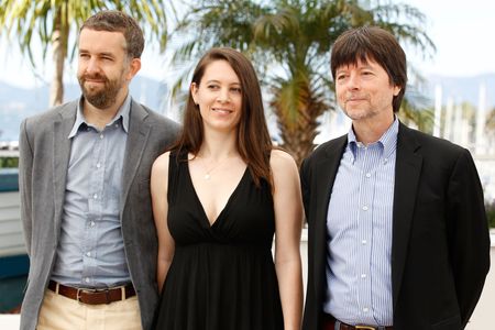 Ken Burns, David McMahon, and Sarah Burns at an event for The Central Park Five (2012)
