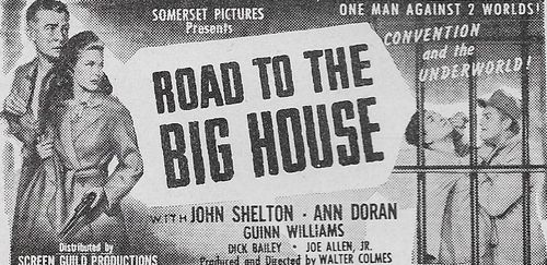 Ann Doran, John Shelton, and Guinn 'Big Boy' Williams in Road to the Big House (1947)