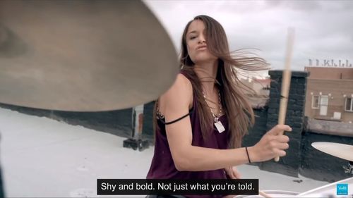 Gillette Venus: #UseYourAnd Kachina Dechert. Kachina Linscott Dechert. Stuntwoman, Actress, Motorcycle, Drummer