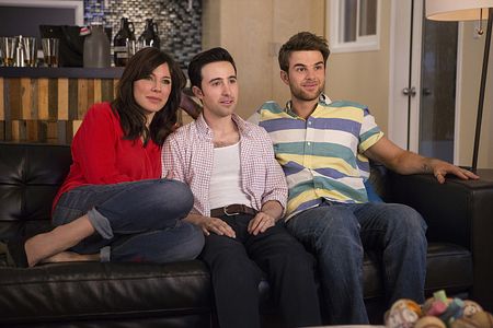 Krista Allen, Josh Zuckerman, and Nathaniel Buzolic in Significant Mother (2015)