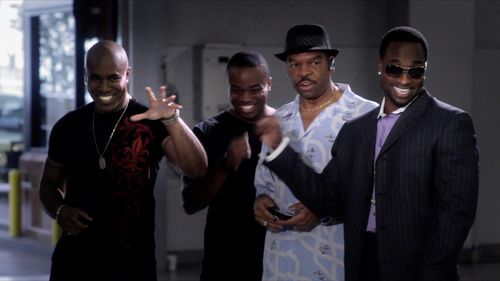 Larry Flash Jenkins, Mykel Shannon Jenkins, Asante Jones, and Lawrence Adimora in Ballerz (2011)