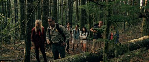 Greg James, Alysse Fozmark, Tim Wade, Phillip Wade, Matthew O'Donnell, Allesondra Helwig, and Emily Sweet in Mount Adams