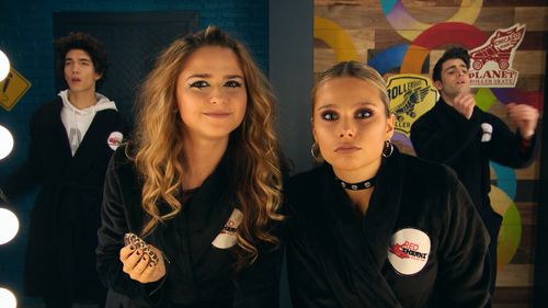 Valentina Zenere, Jorge López, Pasquale Di Nuzzo, and Giovanna Reynaud in Soy Luna (2016)