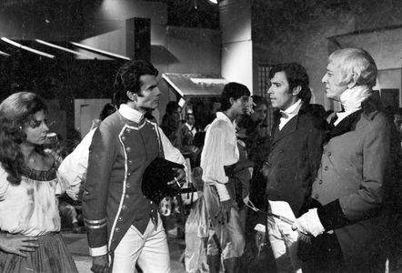 Paulo Araújo, Mário Lago, Tarcísio Meira, and Glória Menezes in Rosa Rebelde (1969)