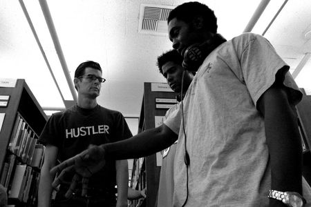 Ben Louis on Set
