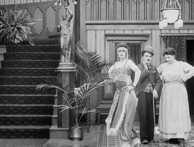 Charles Chaplin and Eva Thatcher in The Count (1916)