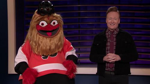Conan O'Brien and Levi MacDougall in Conan: JB Smoove (2020)