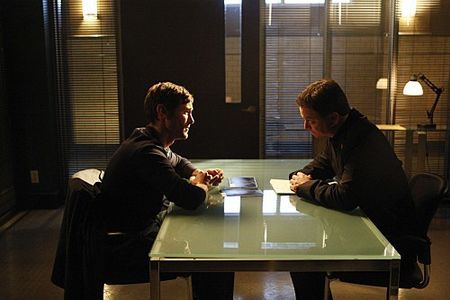 Gary Sinise and Michael Graziadei in CSI: NY (2004)