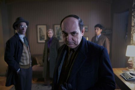 Luis Gnecco and Michael Silva in Neruda (2016)