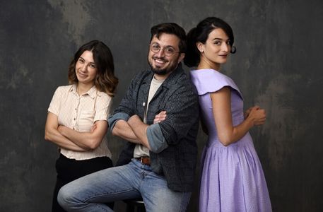 Jenny Slate, Dean Fleischer Camp, and Kirsten Lepore in Marcel the Shell with Shoes On (2021)
