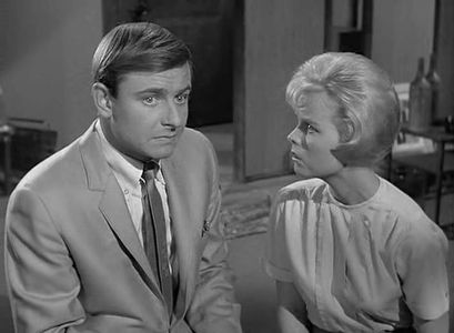 Peter Brooks and Cynthia Pepper in The Addams Family (1964)