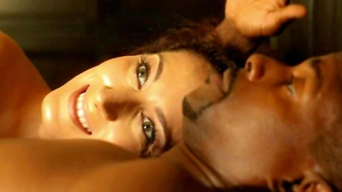 Keith Robinson (Xavier) and Amanda Marcheschi (Rebecca) in Christopher Nolen's 
