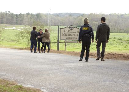 Marguerite MacIntyre, Michael Trevino, and Raffi Barsoumian in The Vampire Diaries (2009)