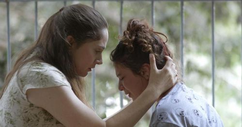 Ofir Maor and Tali Sharon in Shut Up (2020)
