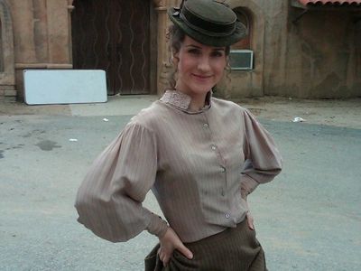 On the set of 