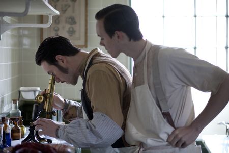 Adam Rothenberg and Jonathan Barnwell in Ripper Street (2012)