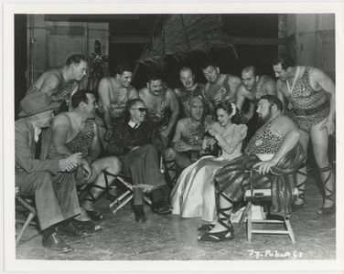 Ian Batchelor, Primo Carnera, Karl 'Killer' Davis, William 'Wee Willie' Davis, Henry Kulky, Man Mountain Dean, Sammy Men