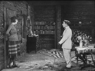 Buster Keaton and Bonnie Hill in The Frozen North (1922)