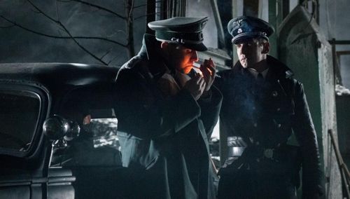 Jonathan Rhys Meyers and Martin Kiefer in The 12th Man (2017)