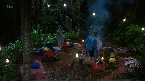 Rita Simons, Fleur East, James McVey, and Anne Hegerty in I'm a Celebrity, Get Me Out of Here! (2002)
