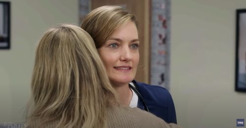 Zeph McDonough with Desi Lydic on The Daily Show
