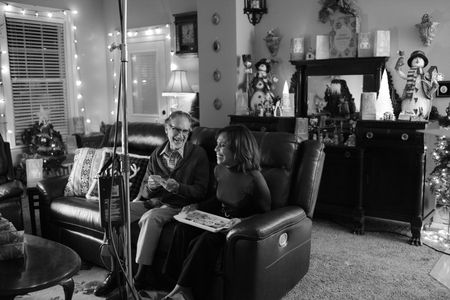 On the set of Feliz NaviDAD