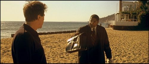 Still of Jeff Williams and Al Pacino in S1m0ne