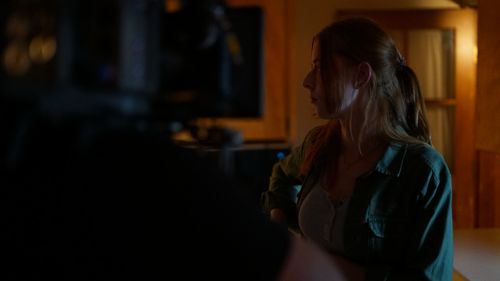On set of untitled 