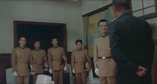 Junya Fukuda, Hiroshi Mikami, Ken Ogata, Junkichi Orimoto, Masayuki Shionoya, and Shigeto Tachihara in Mishima: A Life i