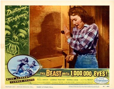 Dona Cole in The Beast with a Million Eyes (1955)
