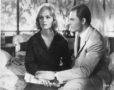 Letícia Román and John Saxon in The Evil Eye (1963)