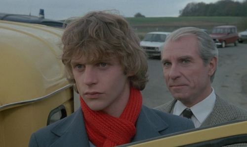 Lucas Belvaux and Jean Poiret in Cop Au Vin (1985)