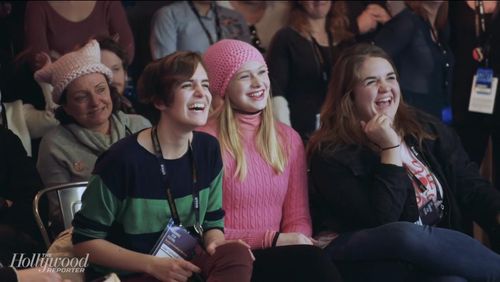 Rachelle Henry at The Hollywood Reporter/Sundance TV LIVE Indie Actors Panel with Laura Dern, Jay Duplass, Zoe Lister-Jo