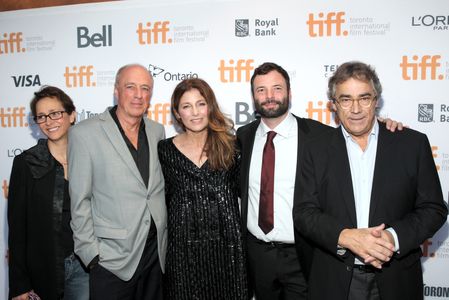 Dominique Fortin, Richard Goudreau, and Nicolas Billon at an event for Elephant Song (2014)