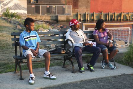 Spike Lee, Toni Lysaith, and Jules Brown in Red Hook Summer (2012)