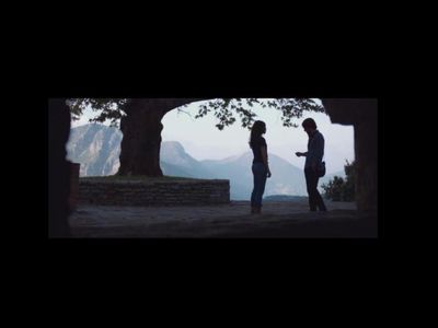 Danae Skiadi and Ewen Leslie in Dead Europe 2012