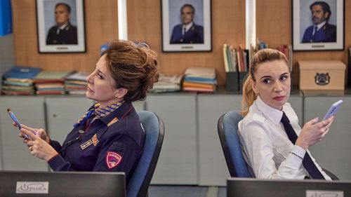 Carla Signoris and Emanuela Fanelli in No Activity: Niente da Segnalare (2024)
