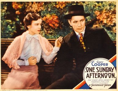 Gary Cooper and Frances Fuller in One Sunday Afternoon (1933)