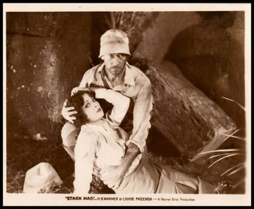 Jacqueline Logan and H.B. Warner in Stark Mad (1929)
